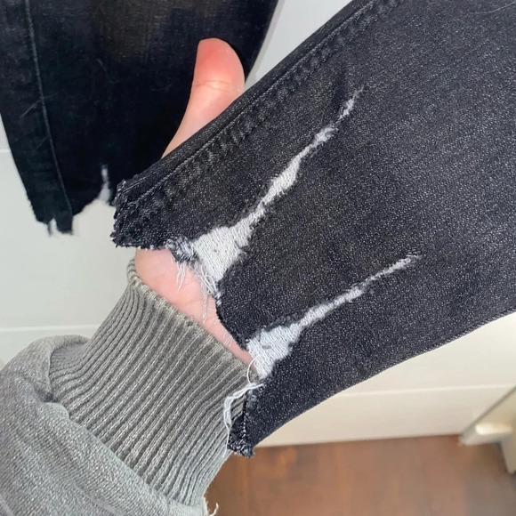 7 For All Mankind B-Air High Waisted Ankle Jeans - Picture 3 of 8